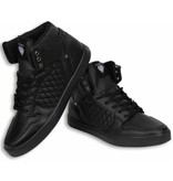 Cash Money Men Shoes -  Sneaker High - Jailor Full Black PU