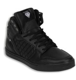 Cash Money Men Shoes -  Sneaker High - Jailor Full Black PU