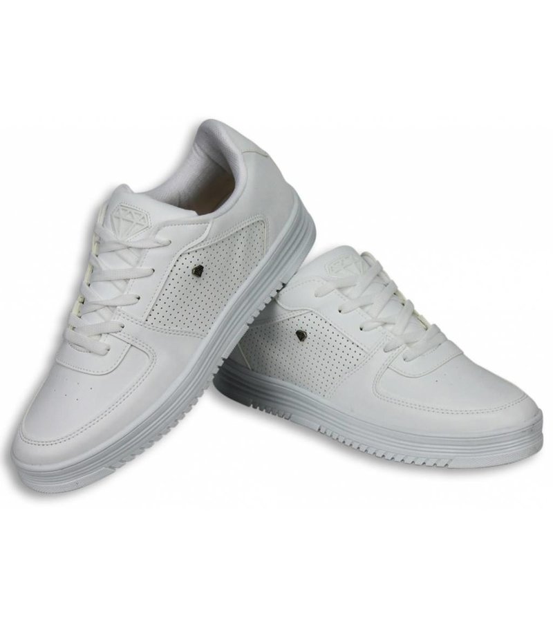 Cash Money Men Shoes - Sneaker Low - Full White