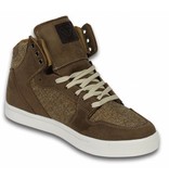 Cash Money Men Shoes -  Sneaker High - Riff Taupe