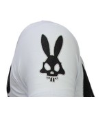 Local Fanatic Killer Bunny - Rhinestone T-shirt - White