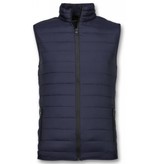 Y chromosome Men Bodywarmer - Casual Bodywarmer - Blue