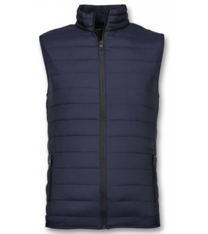 Y chromosome Men Bodywarmer - Casual Bodywarmer - Blue