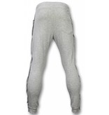 Enos Tracksuit - Basic Tracksuit with Buttons - Grey