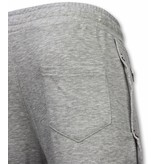 Enos Tracksuit - Basic Tracksuit with Buttons - Grey