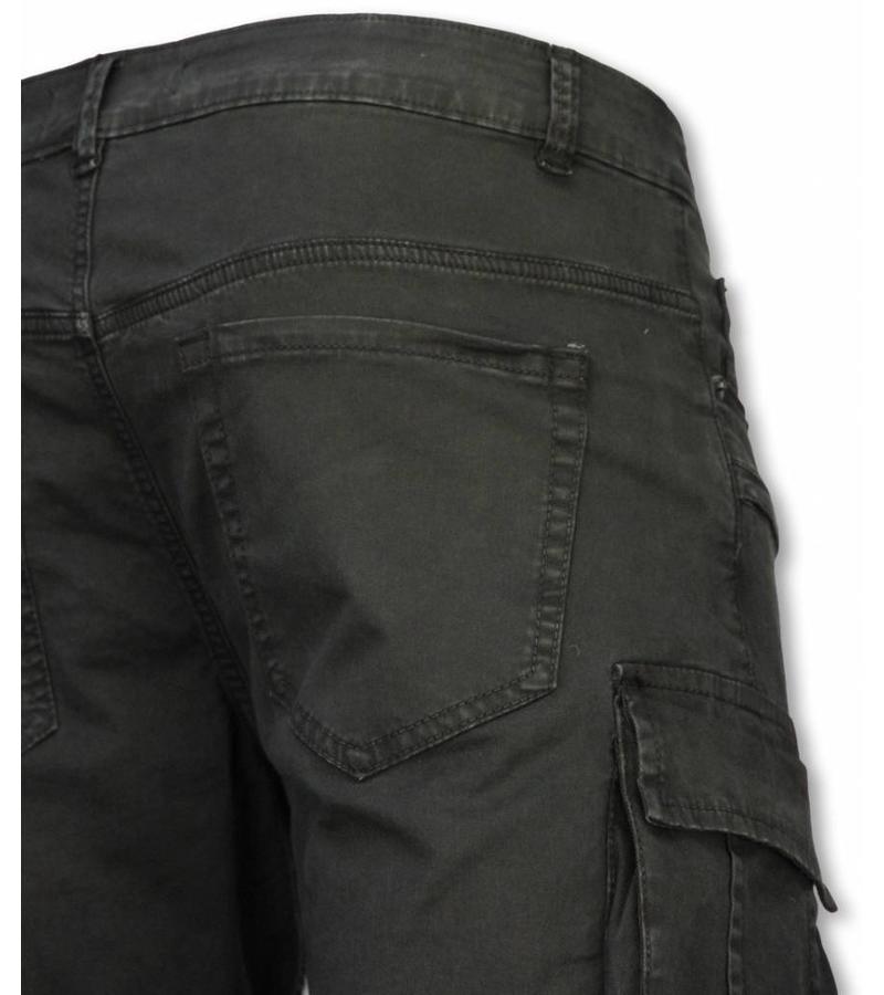 Enos Multi Pocket Shorts Men - Black