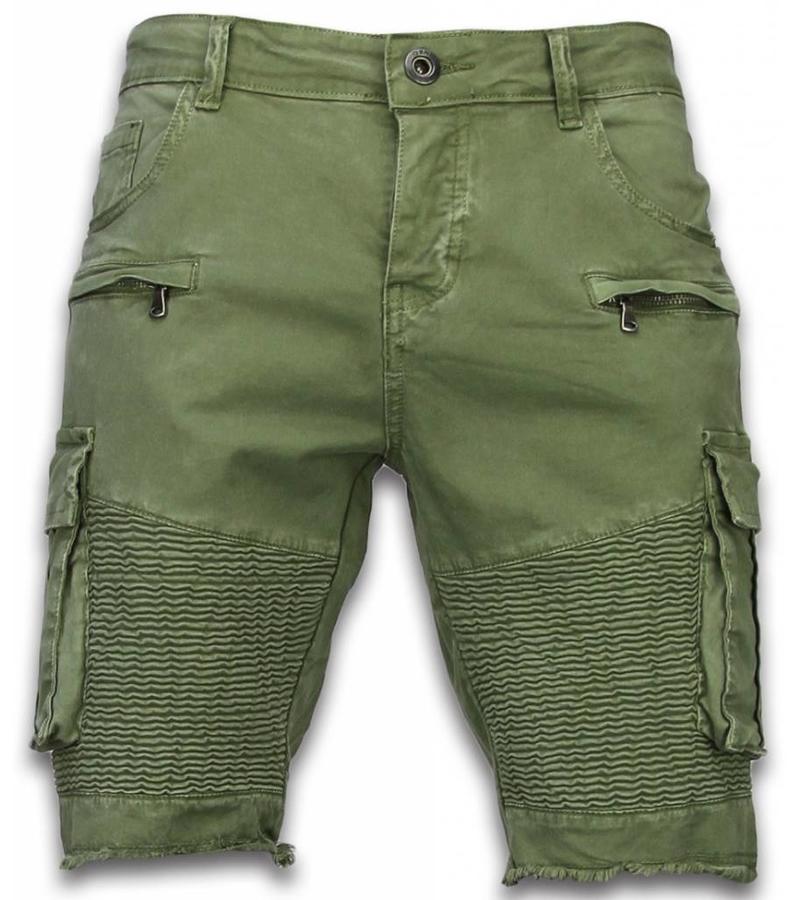 Enos Multi Pocket Shorts Men - Green