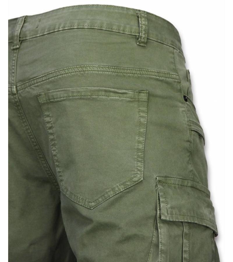 Enos Multi Pocket Shorts Men - Green