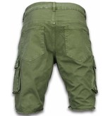 Enos Multi Pocket Shorts Men - Green