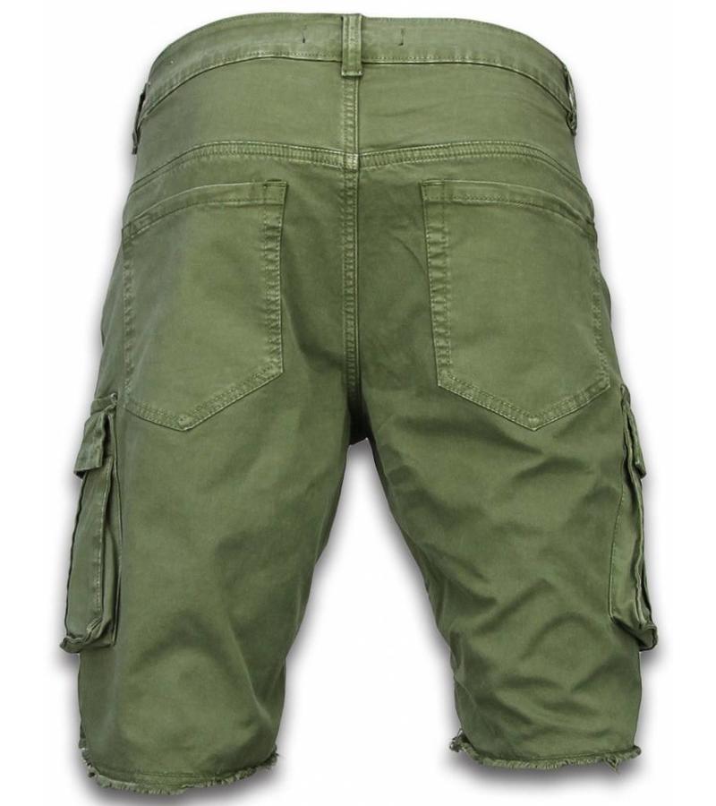 Enos Multi Pocket Shorts Men - Green