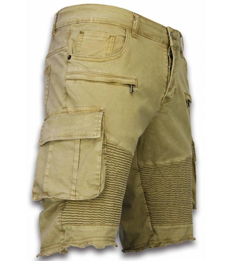 Enos Multi Pocket Shorts Men - Beige