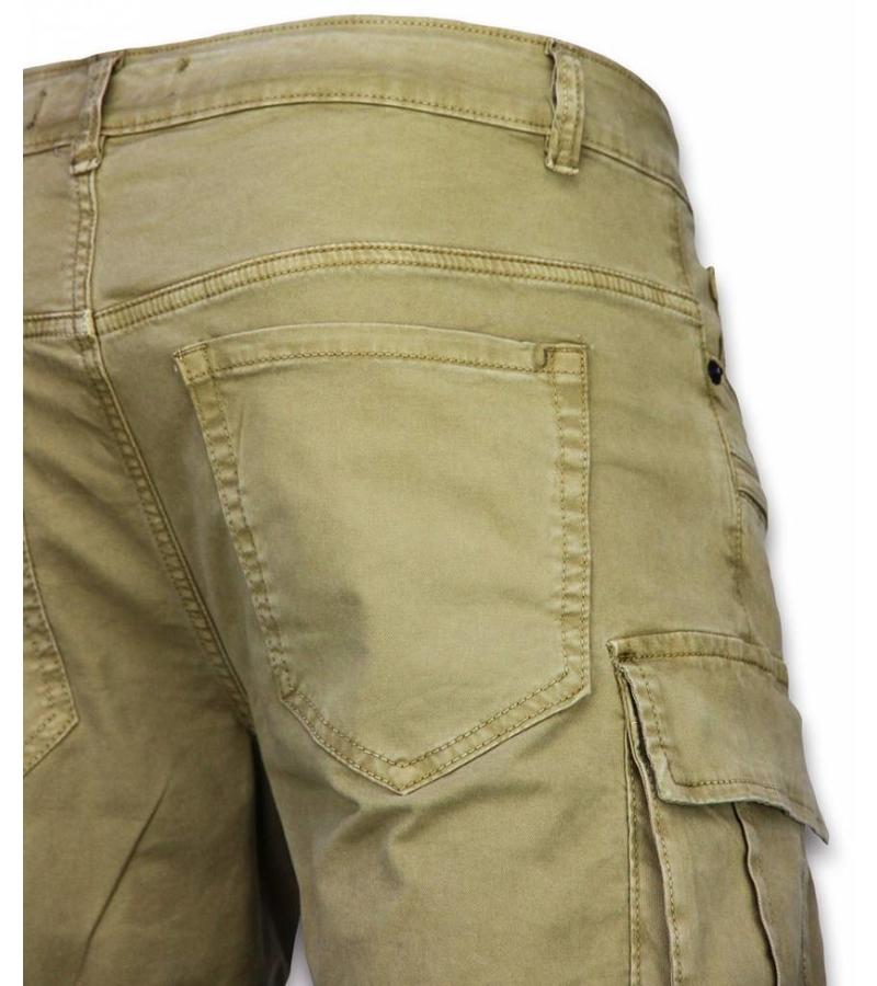 Enos Multi Pocket Shorts Men - Beige