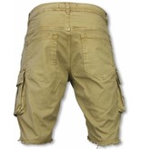 Enos Multi Pocket Shorts Men - Beige