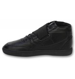 Sixth June Men High Sneakers With Straps - Black