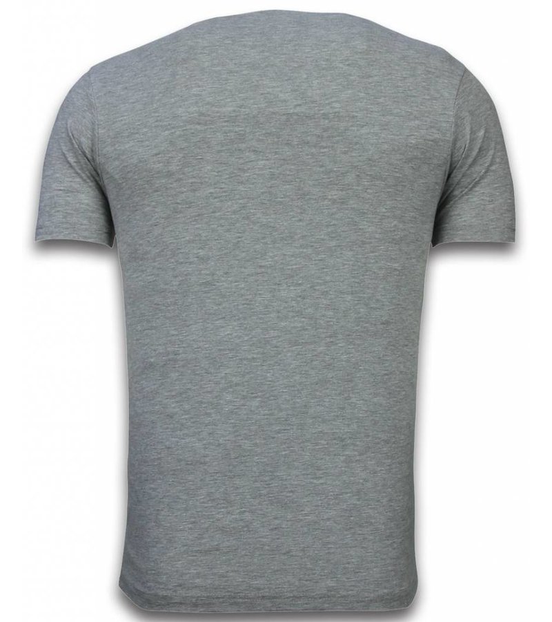 Mascherano Major Star T Shirt Men - Grey