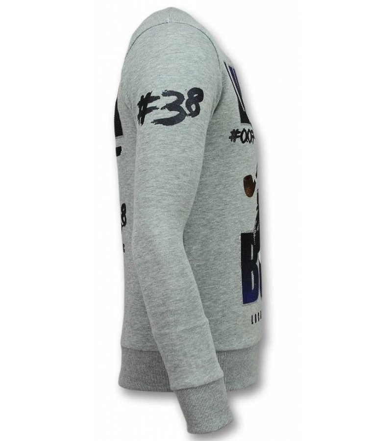 Local Fanatic 007 Duck Sweater Like A Boss - Grey