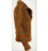 Z-design Women Lammy Coat Suede - Brown