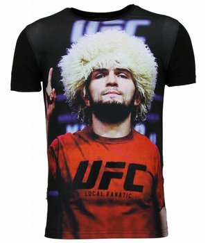 Local Fanatic UFC Champion Khabib Men T Shirt - Black