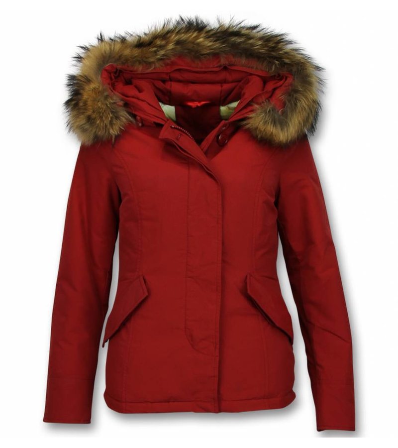 TheBrand Women Short Winter Jacket - Red