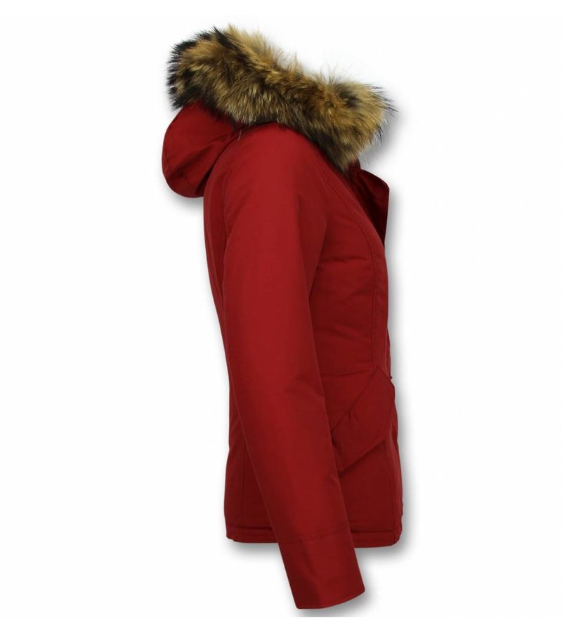 TheBrand Women Short Winter Jacket - Red