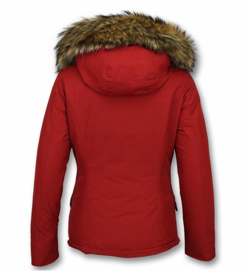 TheBrand Women Short Winter Jacket - Red