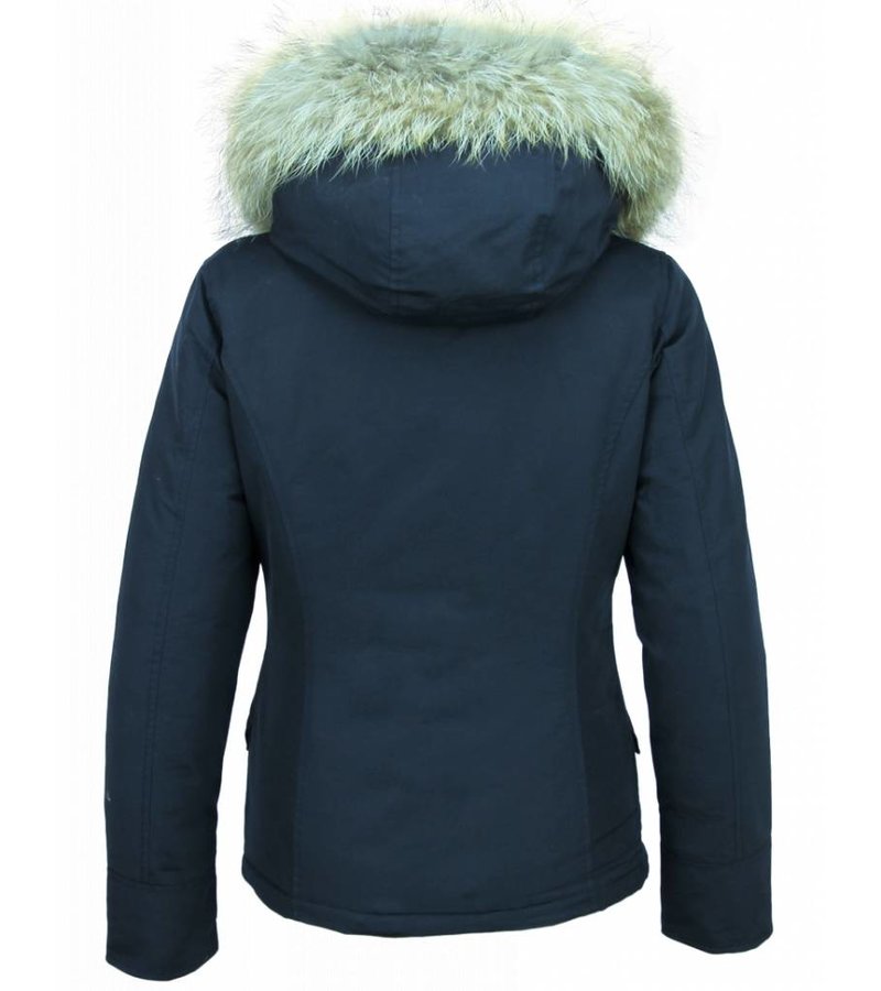 TheBrand Women Short Winter Jacket - Blue