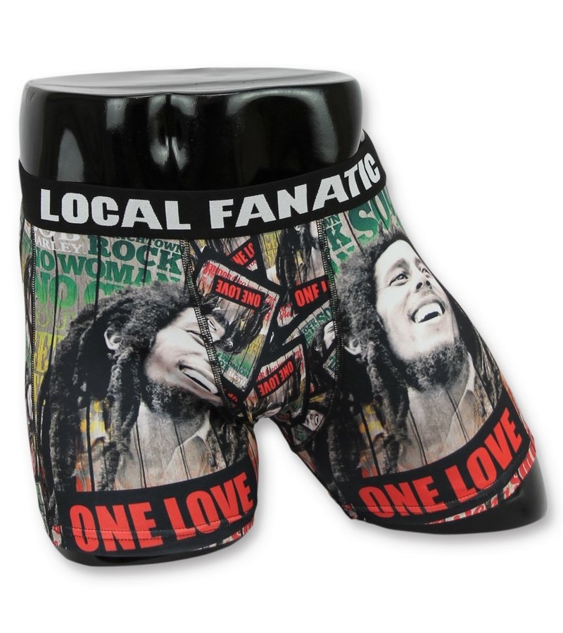 Local Fanatic Men's Bob Marley Underwear