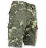 Enos Camouflage Shorts Pants Men - Green