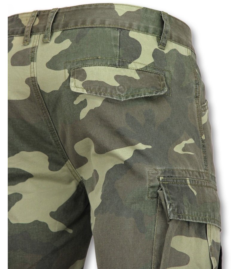 Enos Camouflage Shorts Pants Men - Green