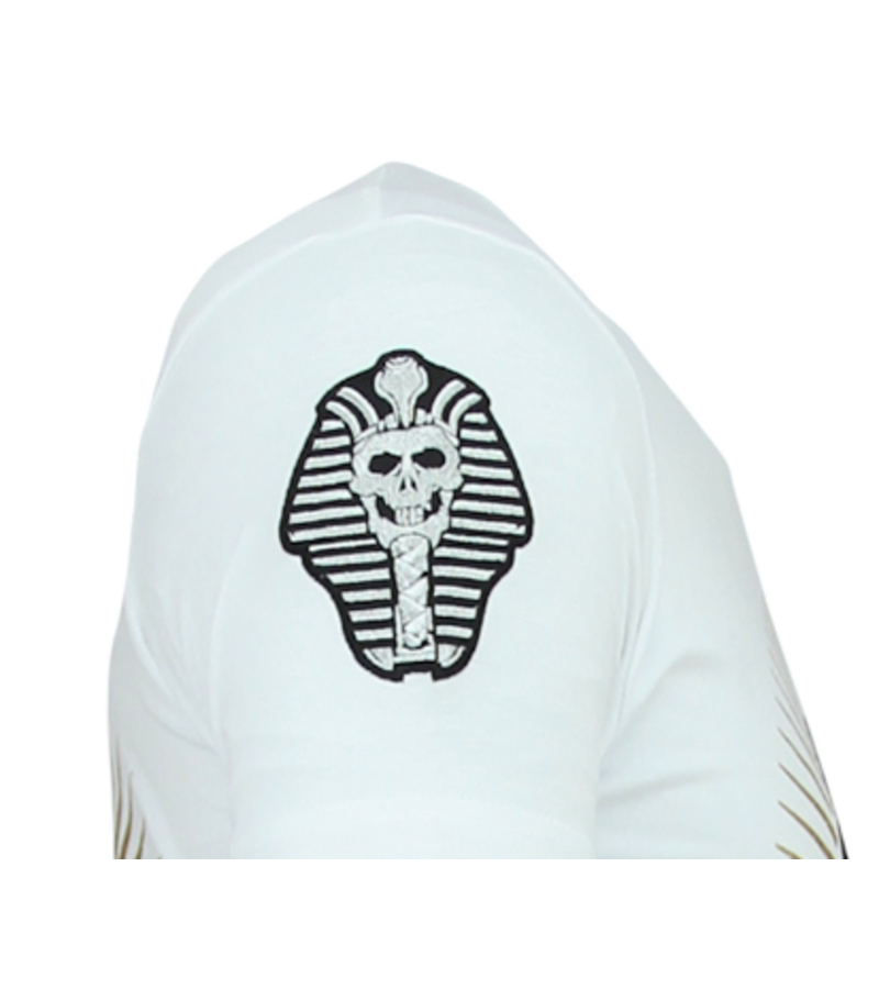 Local Fanatic Rebel Pharaoh Men T Shirt - White