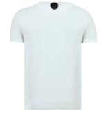Local Fanatic Men Printed T Shirt ICONS - White