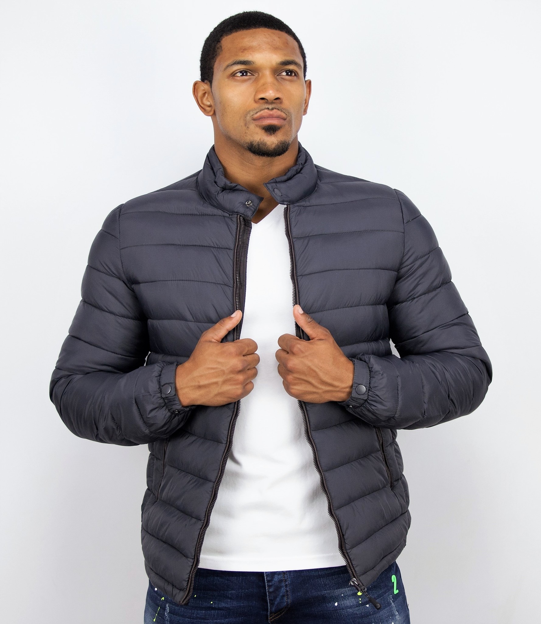 Men's Light Padded Jacket Blue