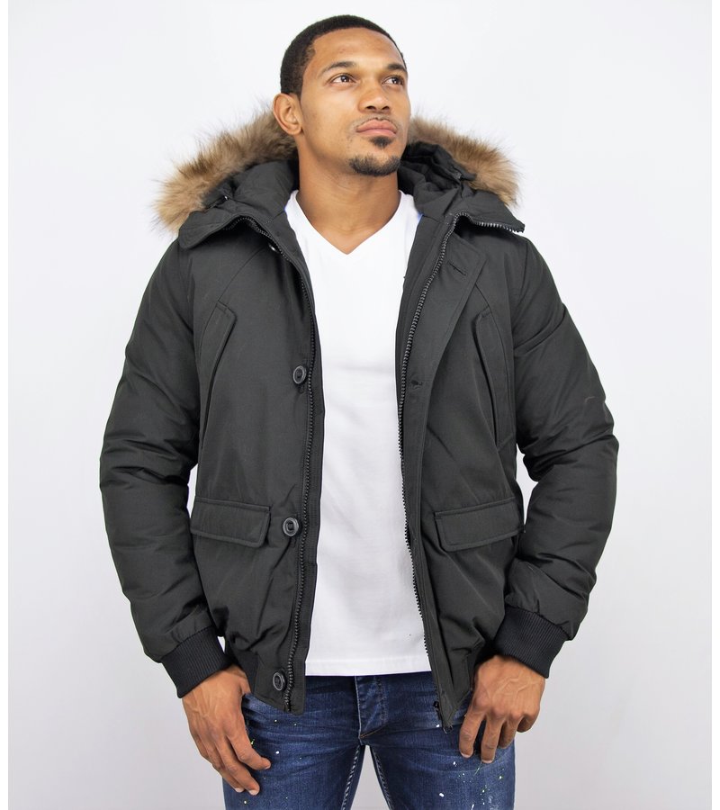 Warren Webber  Short Winter Jacket Canada Men - Black