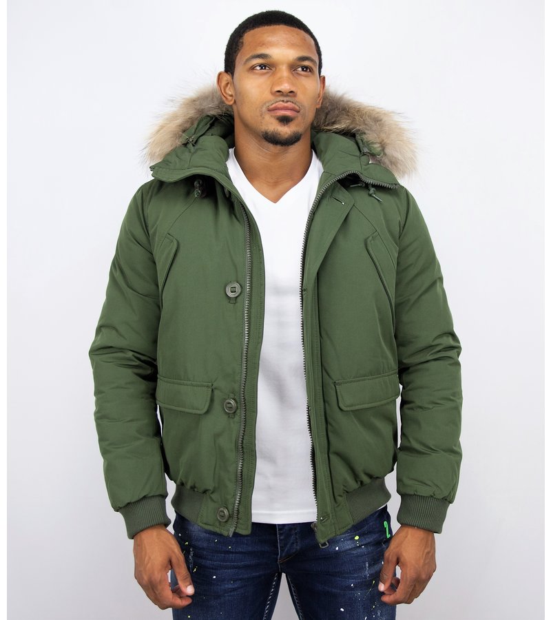 Warren Webber  Short Winter Jacket Canada Men - Green