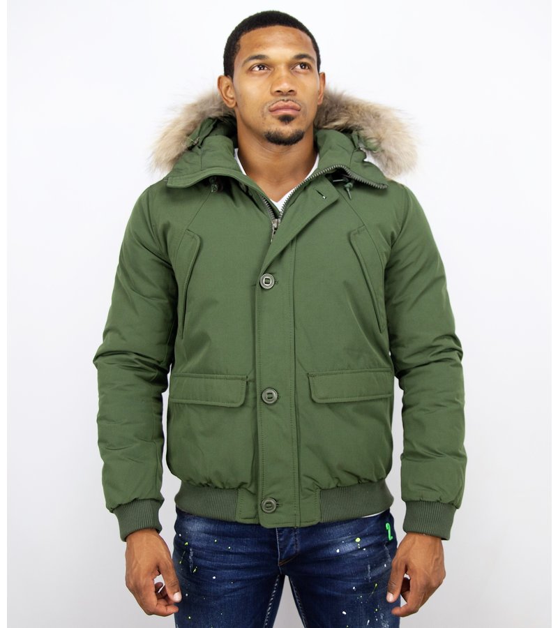 Warren Webber  Short Winter Jacket Canada Men - Green