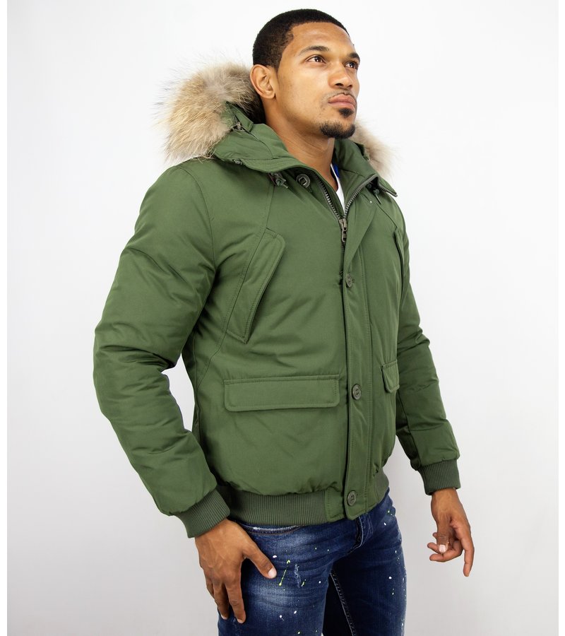 Warren Webber  Short Winter Jacket Canada Men - Green