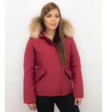 TheBrand Women Short Winter Jacket - Red