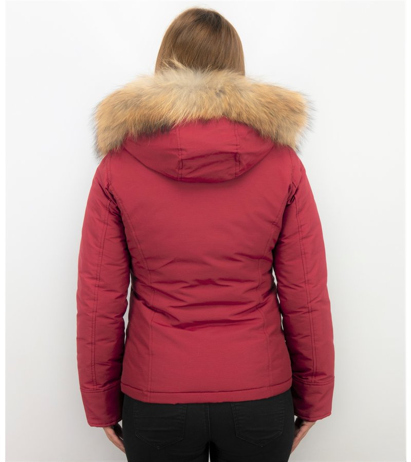 TheBrand Women Short Winter Jacket - Red