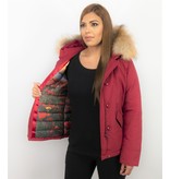 TheBrand Women Short Winter Jacket - Red