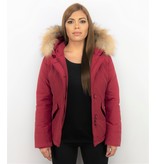 TheBrand Women Short Winter Jacket - Red