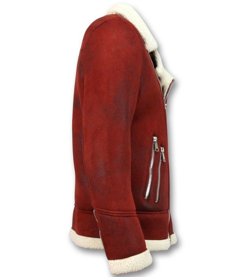 Frilivin Men Lammy Coats Short - Red