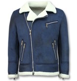 Frilivin Men Lammy Coats Short - Blue