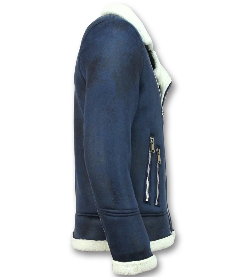 Frilivin Men Lammy Coats Short - Blue