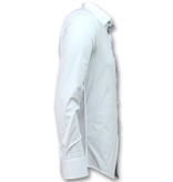 Gentile Bellini Men's Collar Shirts Plain - 3034 - White