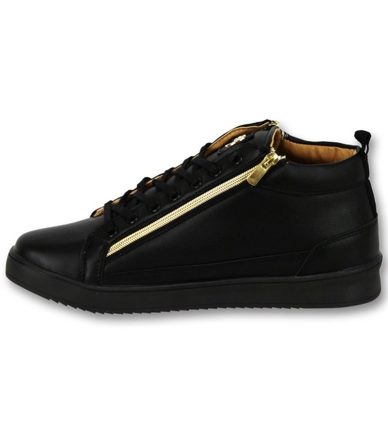 Cash Money Men's Sneaker Bee Black Gold V2 - CMS98 - Black