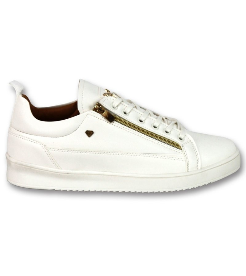 Cash Money CMP White Gold Men Sneaker - CMS97 - White