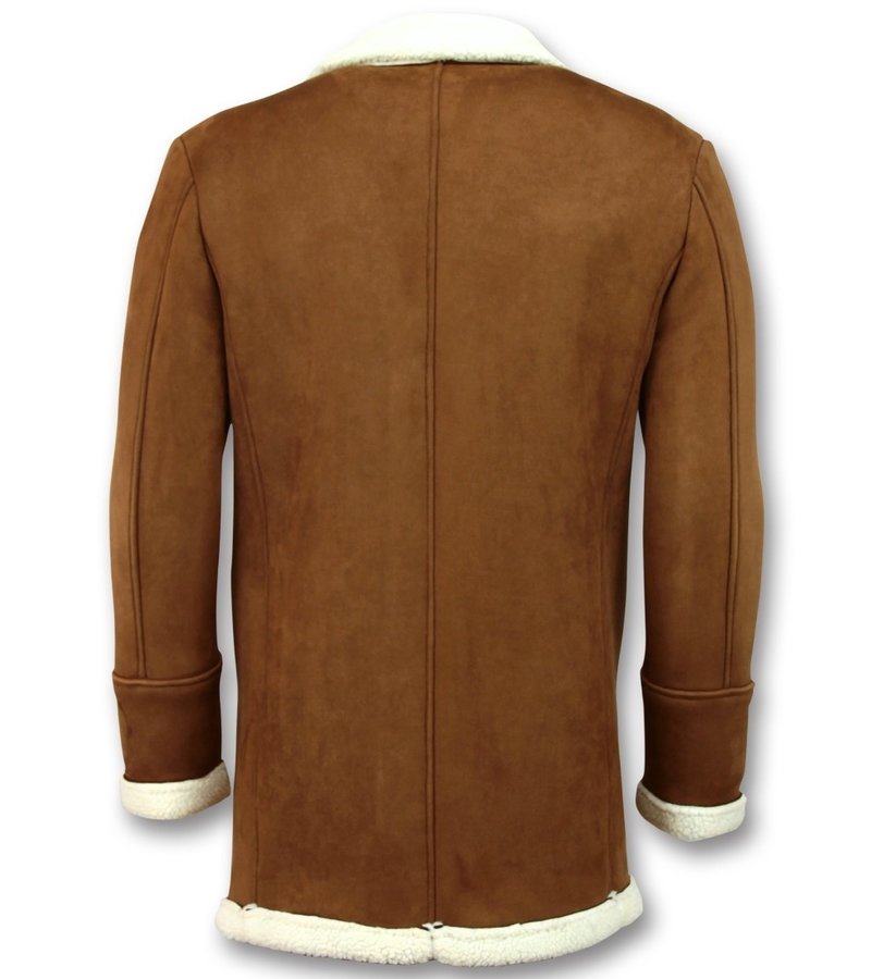 Frilivin Lammy Coat For Men - Brown