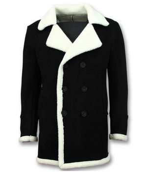 Frilivin Lammy Coat For Men - Black