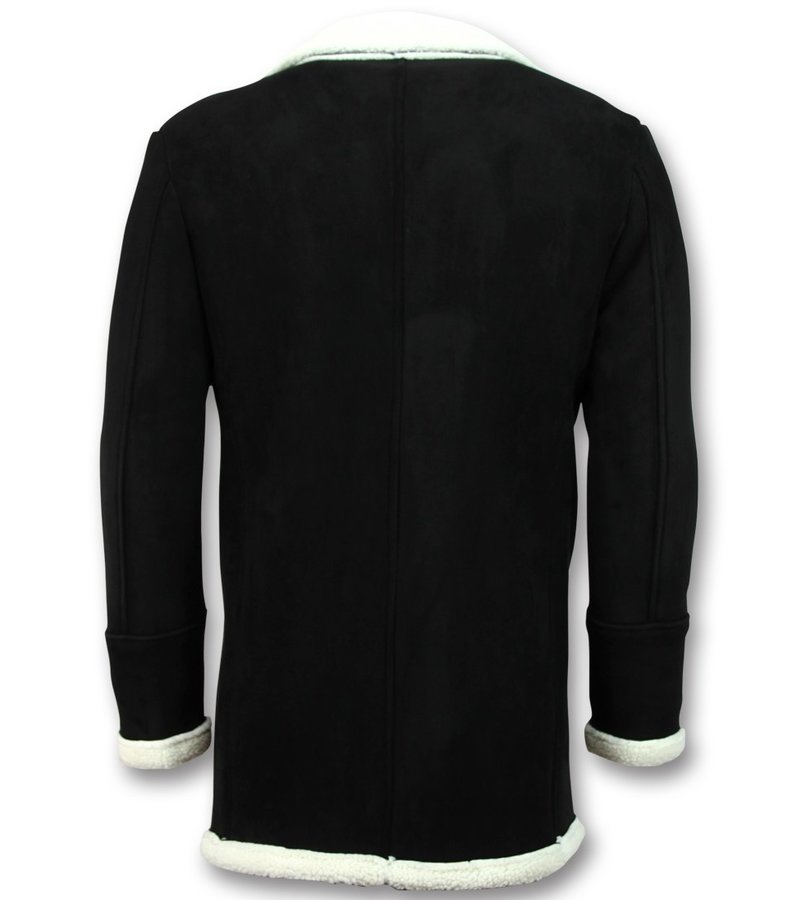 Frilivin Lammy Coat For Men - Black