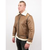 Tony Backer Men Shearling Jacket - Brown